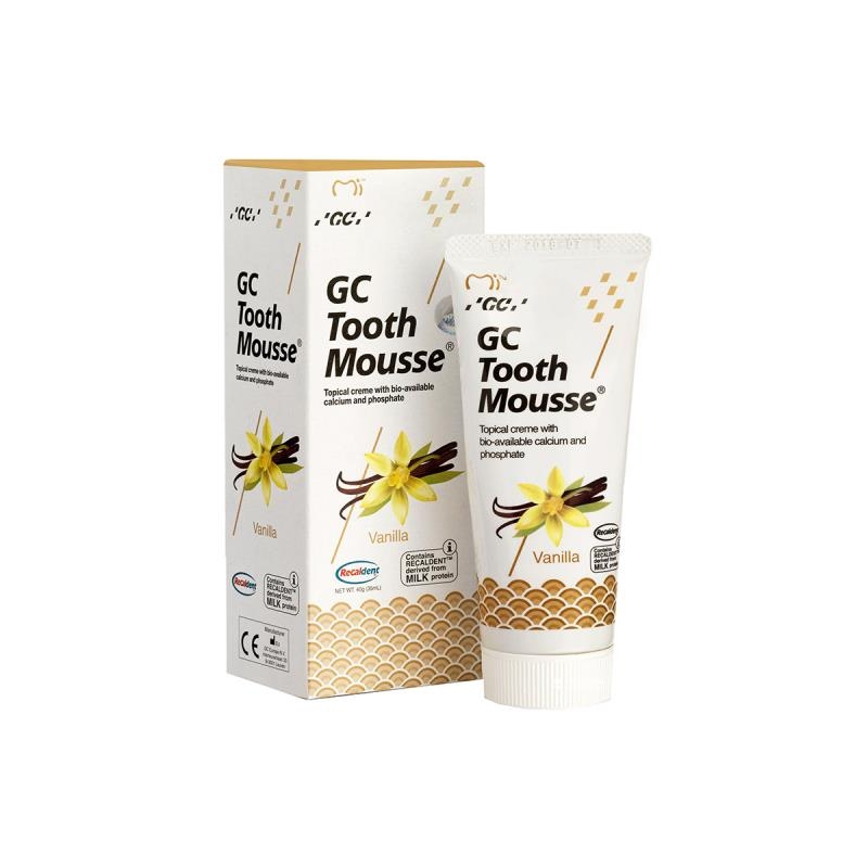 Мусс для реминерализации Tooth Mousse GC ваниль, 40гр