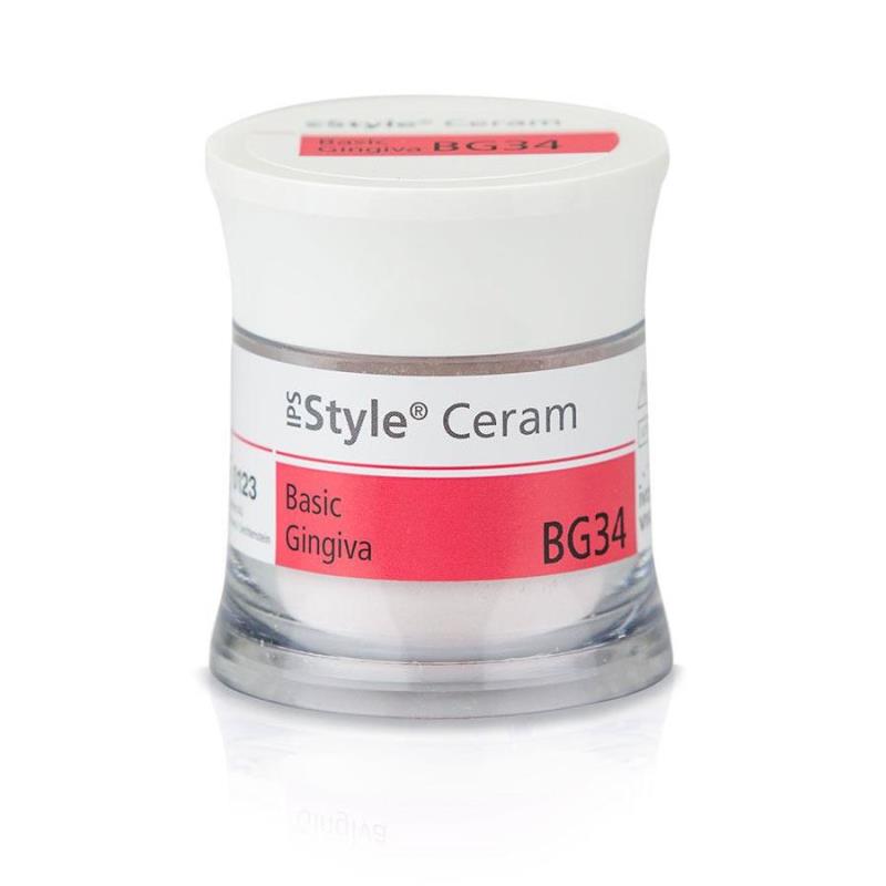 Изображение Стайл Церам Масса десневая базовая / IPS Style Ceram Basic Gingiva 20г BG34 673354 1 из 1