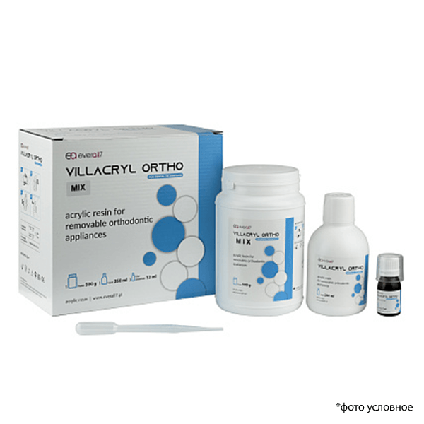 Виллакрил Орто микс / Villacryl Ortho mix 500g + 250ml + 3x12ml