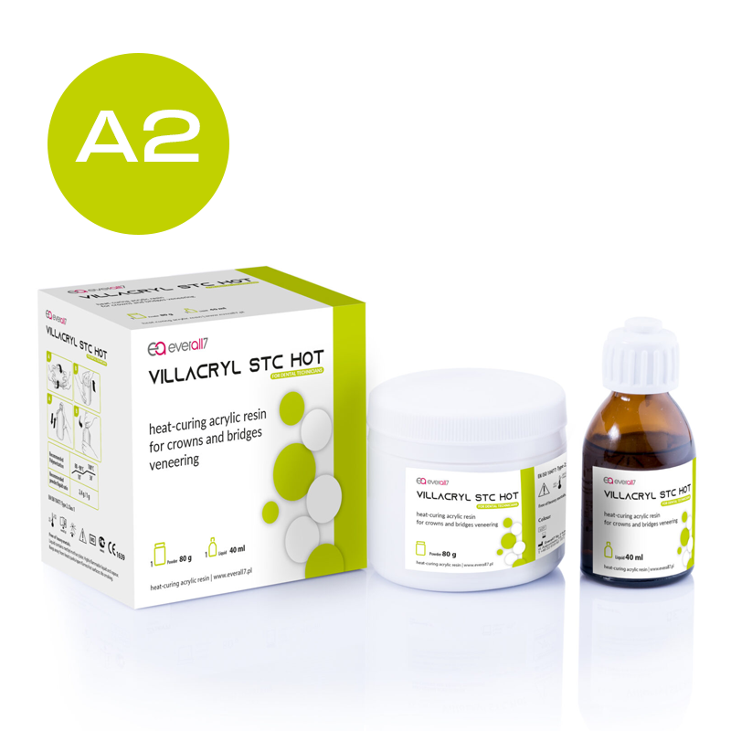 Изображение Villacryl Stc hot цвет A2, материал полимерный, 80гр + 40мл