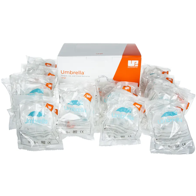 Изображение Ретрактор для губ и щек Umbrella Cheek Retractor, размер Large, 40шт 2 из 2