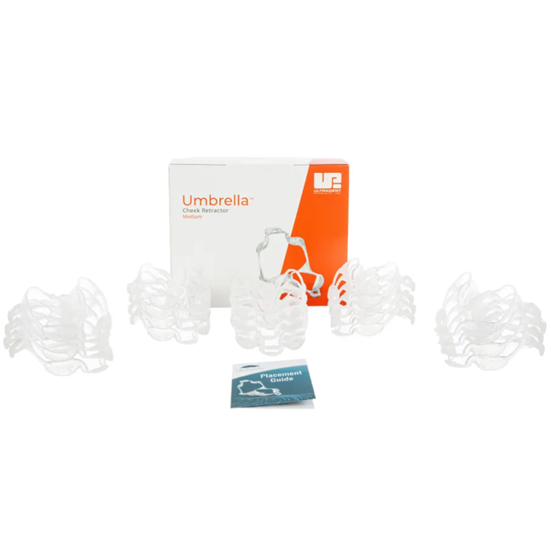 Изображение Ретрактор для губ и щек Umbrella Cheek Retractor, размер Medium, 20шт 2 из 2