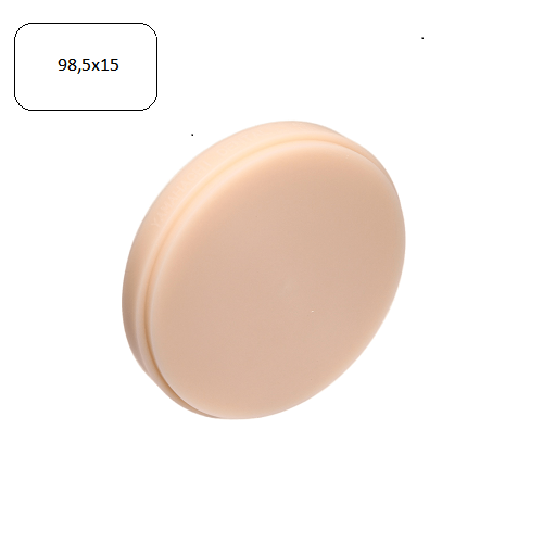 Изображение Диск Блок-заготовка Re-Fine Acrylic B2 98.5х15мм для CAM 1 из 1