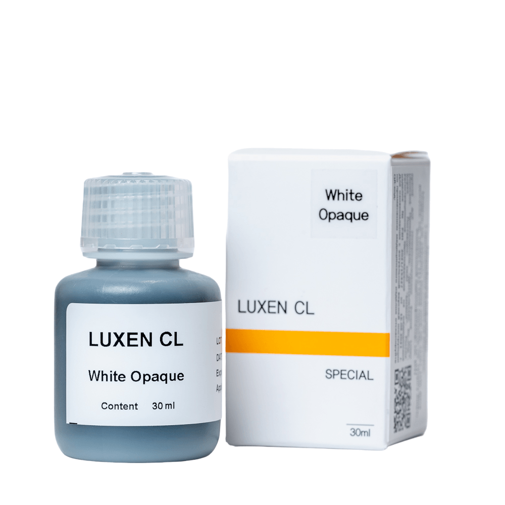 Изображение Краска для циркона Luxen CL White Opaque, 30мл 1 из 3