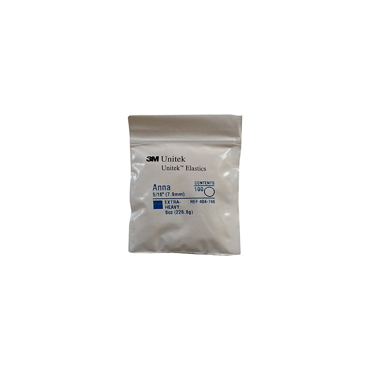 Изображение Кольцо эластичное Анна 226,8гр 7,9мм / Latex Elastics Anna 8oz 5/16" Extra-heavy 100шт 404-746 1 из 1