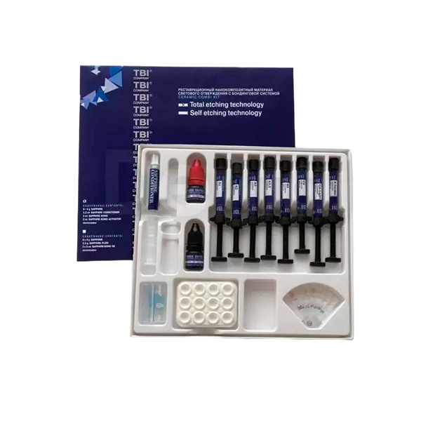Изображение Sapphire Ceramic Combi Kit набор нанокомпозит, шприц 8шт*4гр