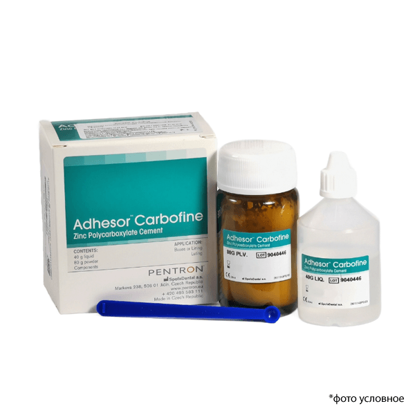 Изображение Адгезор карбофайн / Adhesor carbofine порошок 80гр+жидкость 40гр