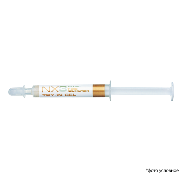 Изображение Н-Икс3 гель/NX3 Try-in Gel White 3гр  1 из 1