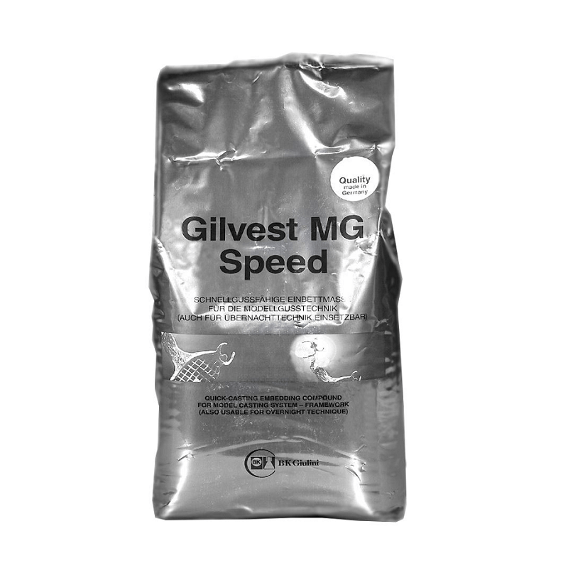 Gilvest MG-Speed фосфатная паковочная масса, порошок, 25 кг