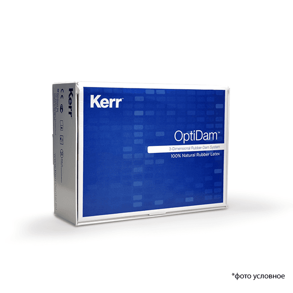 ОптиДам Постериор Кит / OptiDam™ Posterior Kit для жев зубов 10шт + рамка 5200